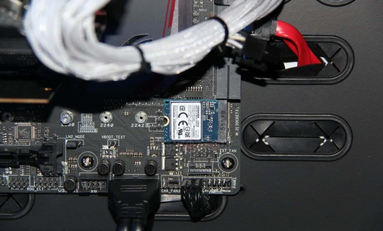 toshiba m.2 ssd mobo