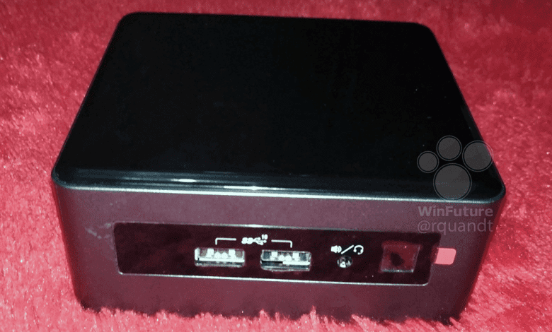 Intel Cannonlake NUC With AMD Radeon RX 500 1