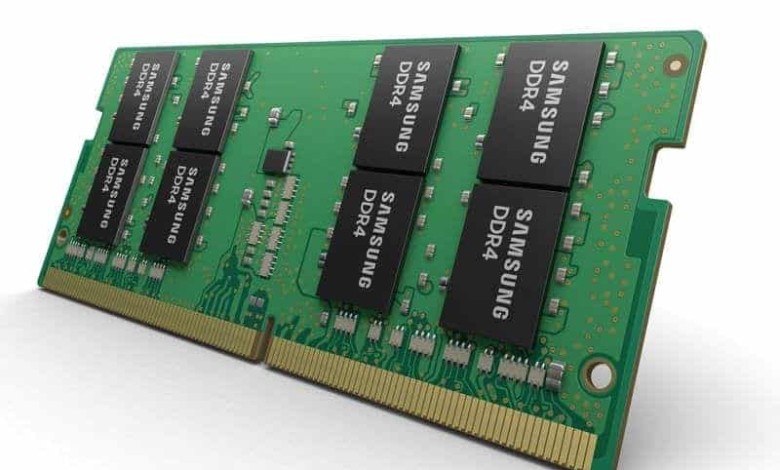 samsung ddr4 so dimm 10nm