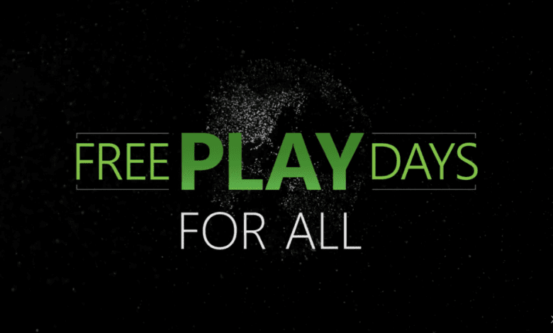 Xbox Live Free play days 1050x568