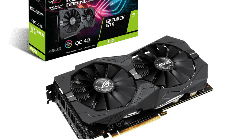 asus ROG STRIX GTX1650 O4G GAMING boxvga scaled