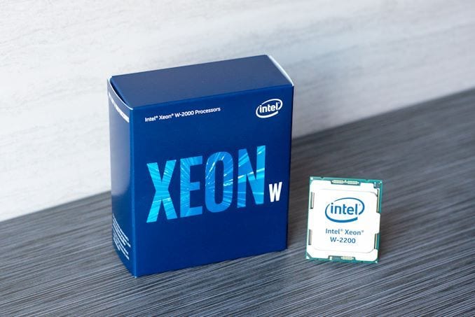 intel xeon w 2200