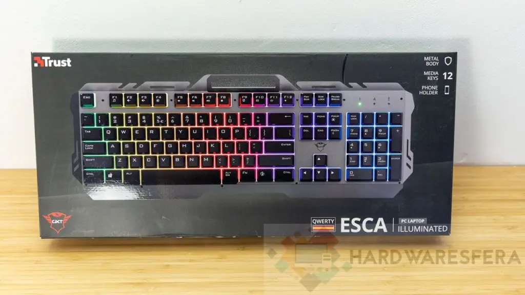 Teclado gaming Trust GXT 853 ESCA