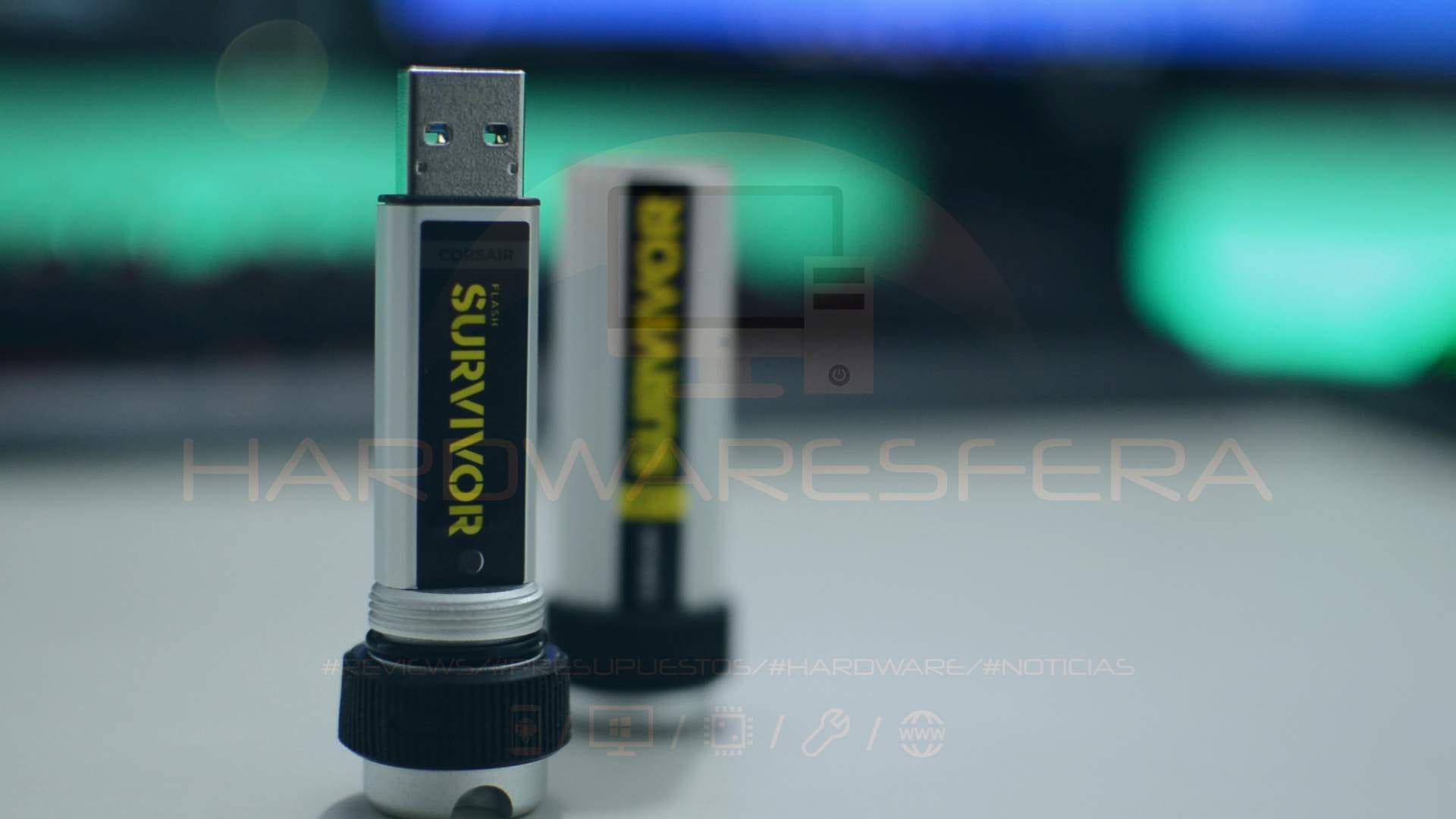 Corsair 256GB Survivor Stealth USB 3.0 Flash Drive CMFSS3B-256GB 