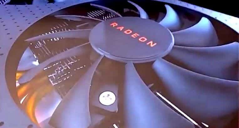 AMD Radeon RX 500 cooler