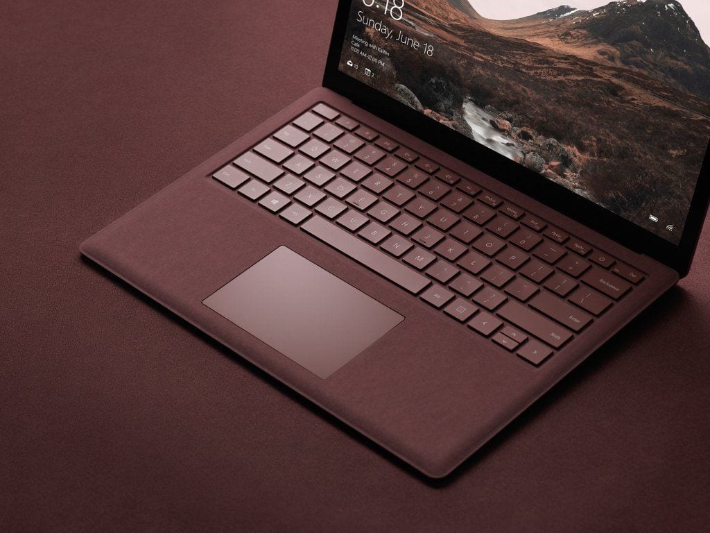 microsoft surface laptop kaby lake 3