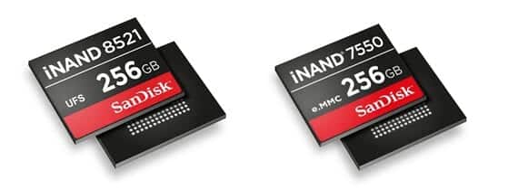 SanDisk iNAND 7750 iNAND 8521
