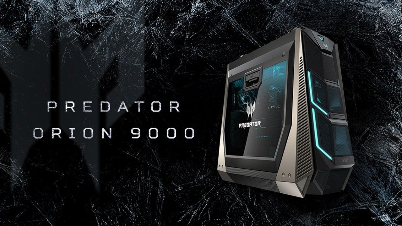 acer predator orion 9000 intel skylake x 2
