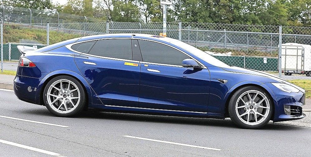 Tesla Model S nurburgring