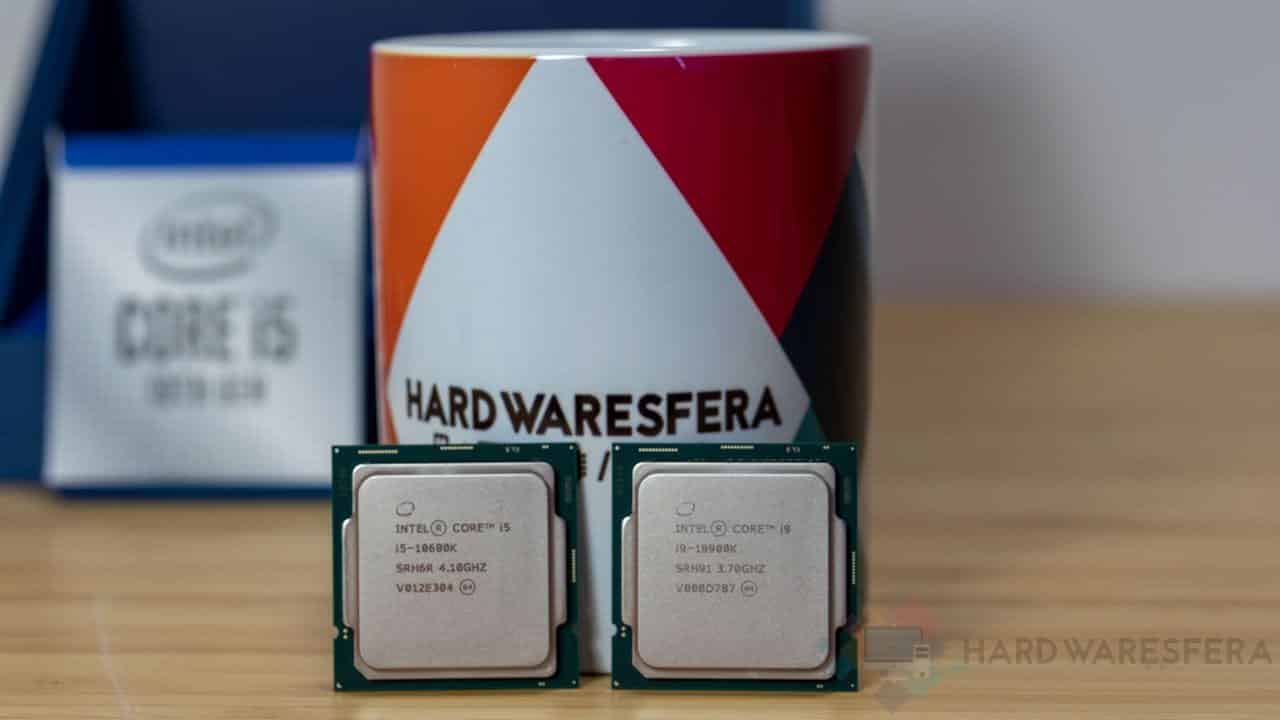 Intel Core i9-10900K y Core i5-10600K