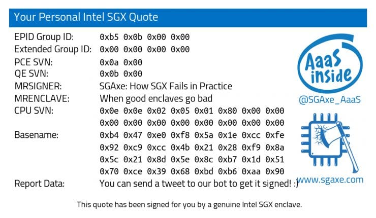 Intel vulnerabilidad SGAxe