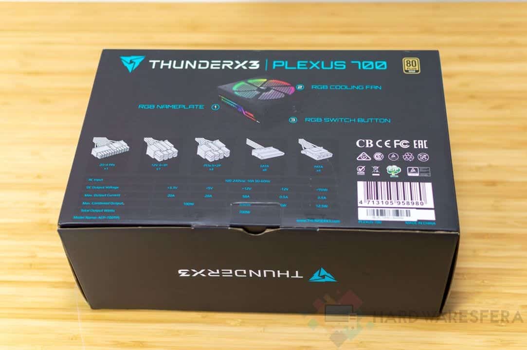 Fuente-de-alimentacion-Thunder-X3-Plexus-700w caja trasera