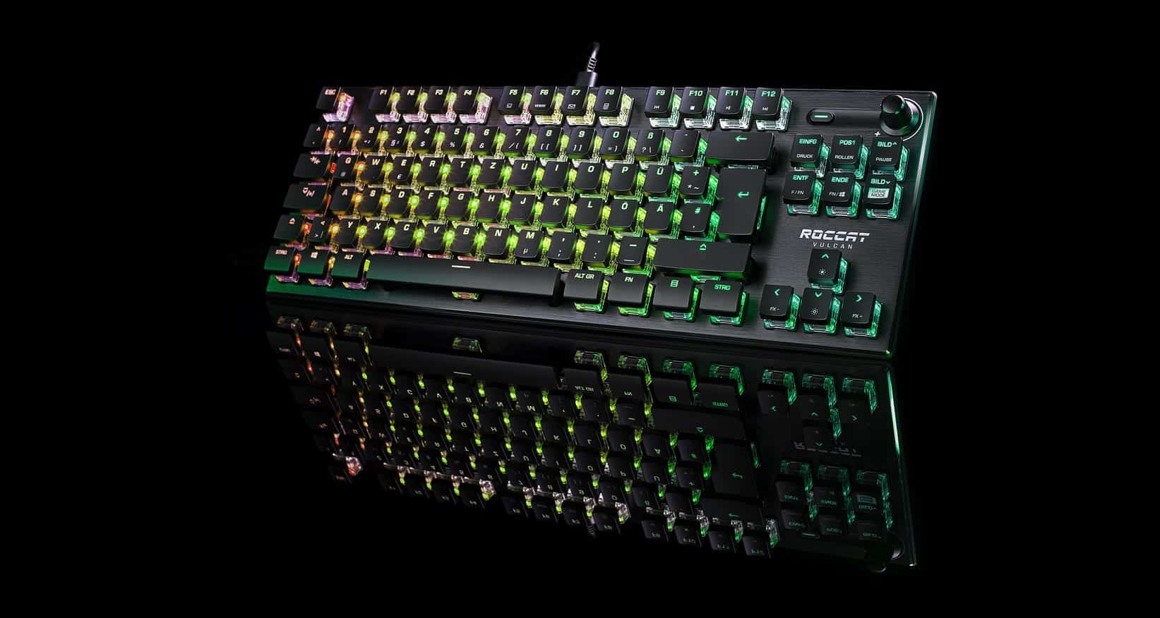 ROCCAT anuncia nuevos teclados la serie Vulcan con óptico - HardwarEsfera